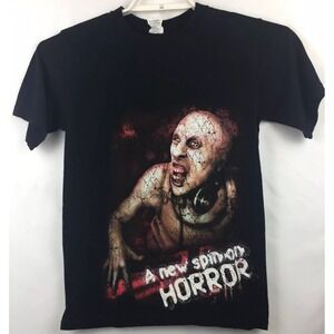 Busch Gardens Tampa Howl-o-Scream 2007 Small A New Spin‎ On Horror Dj T-Shirt
